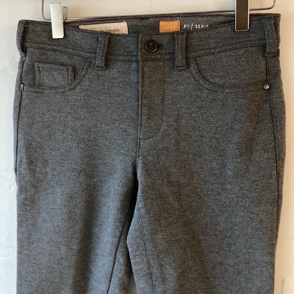 Anthropologie Pilcro Letterpress Ponte Serif Hybrid Pant - Picture 4 of 9